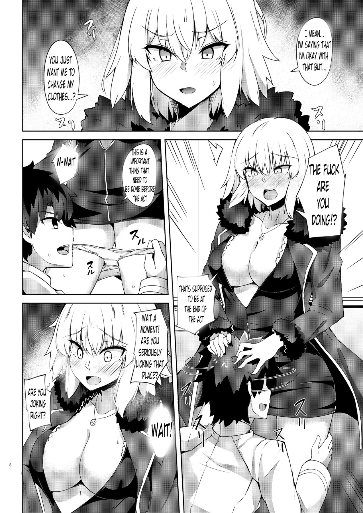 Hentai Manga Comic-Alter-chan Is Jealous of a Holy Woman-Read-6